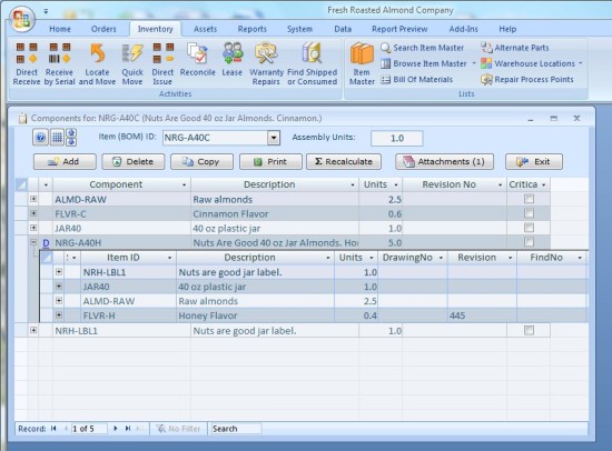 free inventory software excel